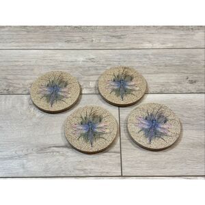 Thirstystone "Dragonfly" 4-Pack Natural Sandstone Coasters